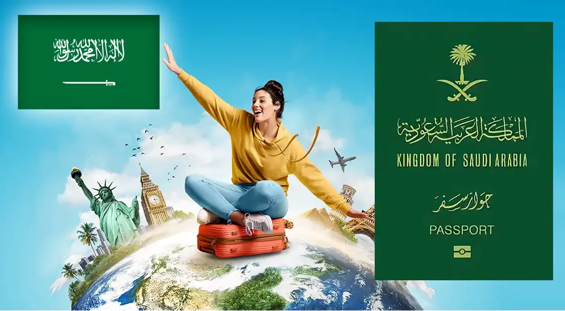 دول بدون فيزا للسعوديين يمكن أن يدخلها السعودي بجواز السفر فقط